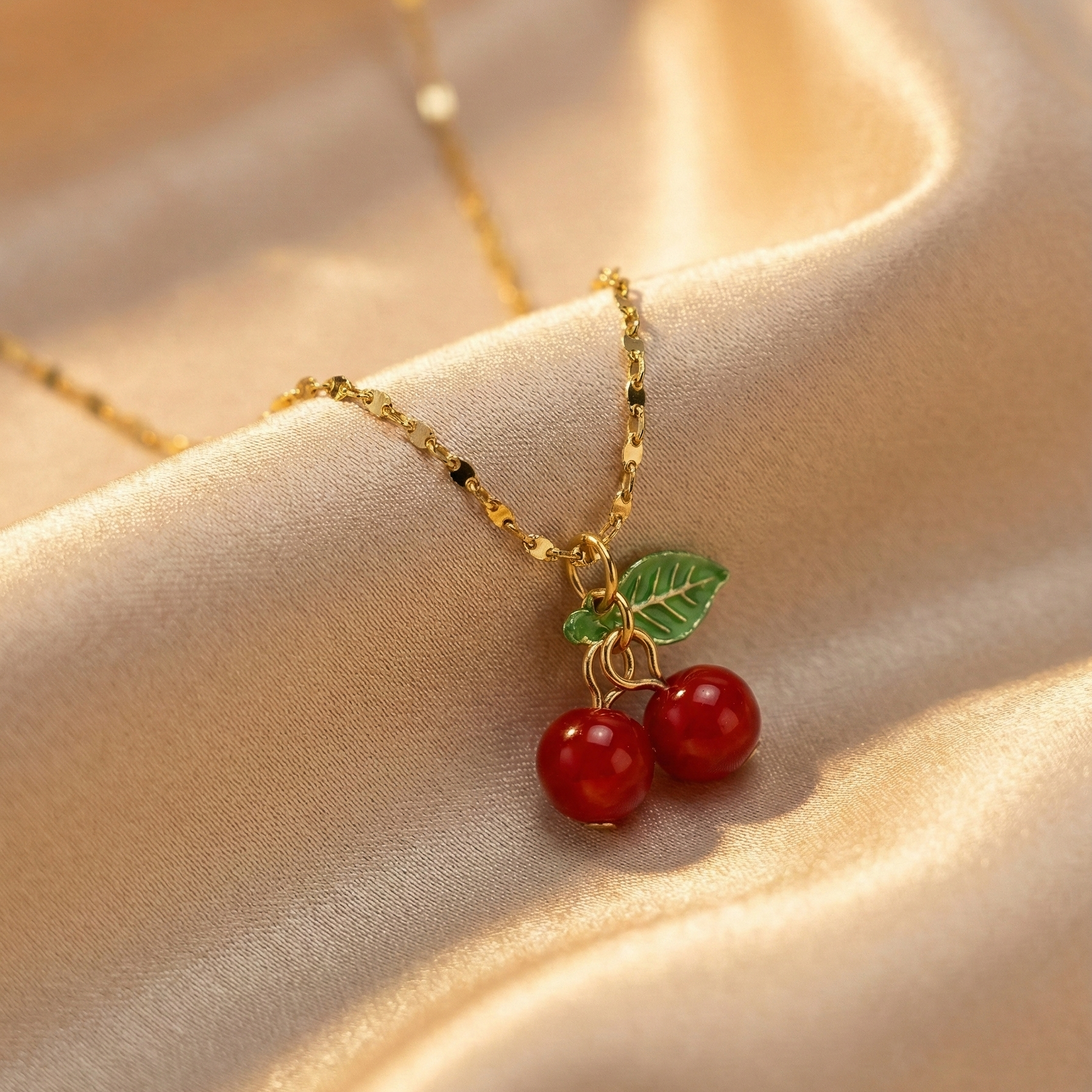 Cherry Kiss Necklace