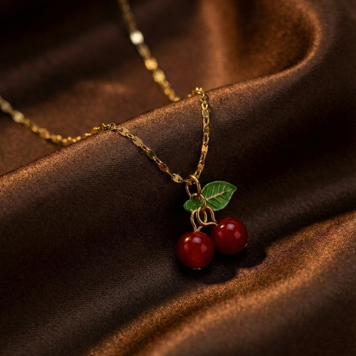 Cherry Kiss Necklace